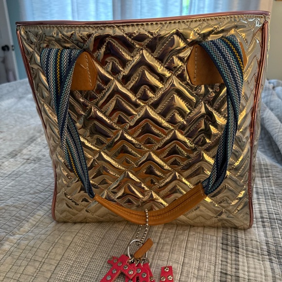 Evadney Classic Tote Gold by Consuela